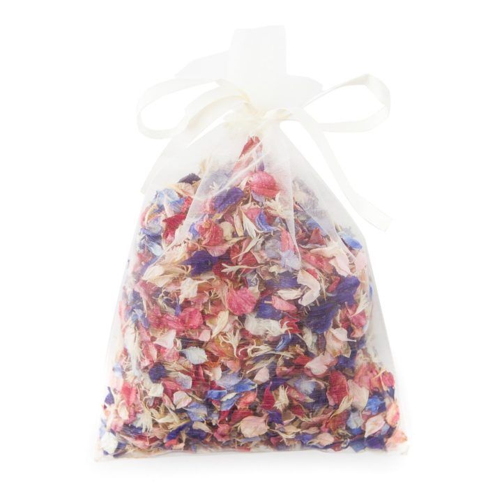 1 Liter Biodegradable Wedding Confetti -  Dried Petals Confetti