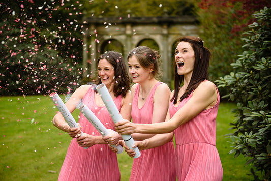 Biodegradable Dried Petals Wedding Confetti Cannon - Wedding Exit Toss