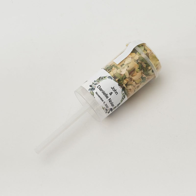 Biodegradable Wedding Confetti Packets - Dried Flowers Petals Confetti