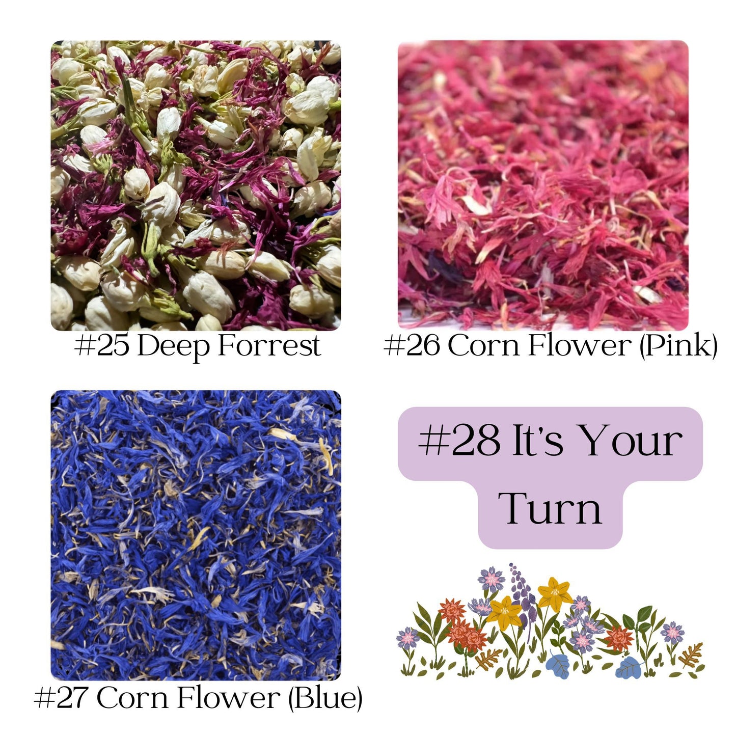 20 Pcs Dried Rose Petals Wedding Confetti Popper